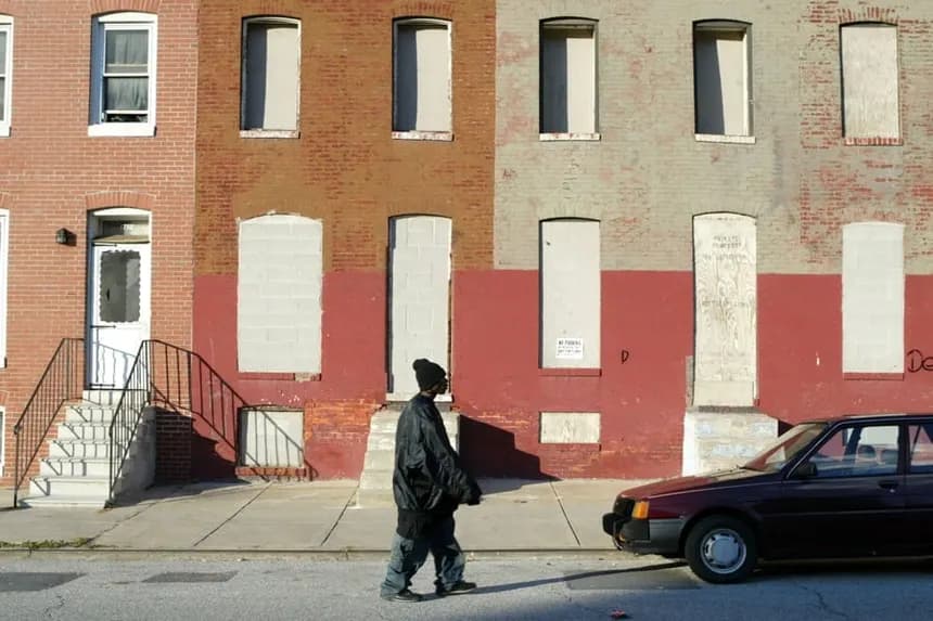Boarded up vacants