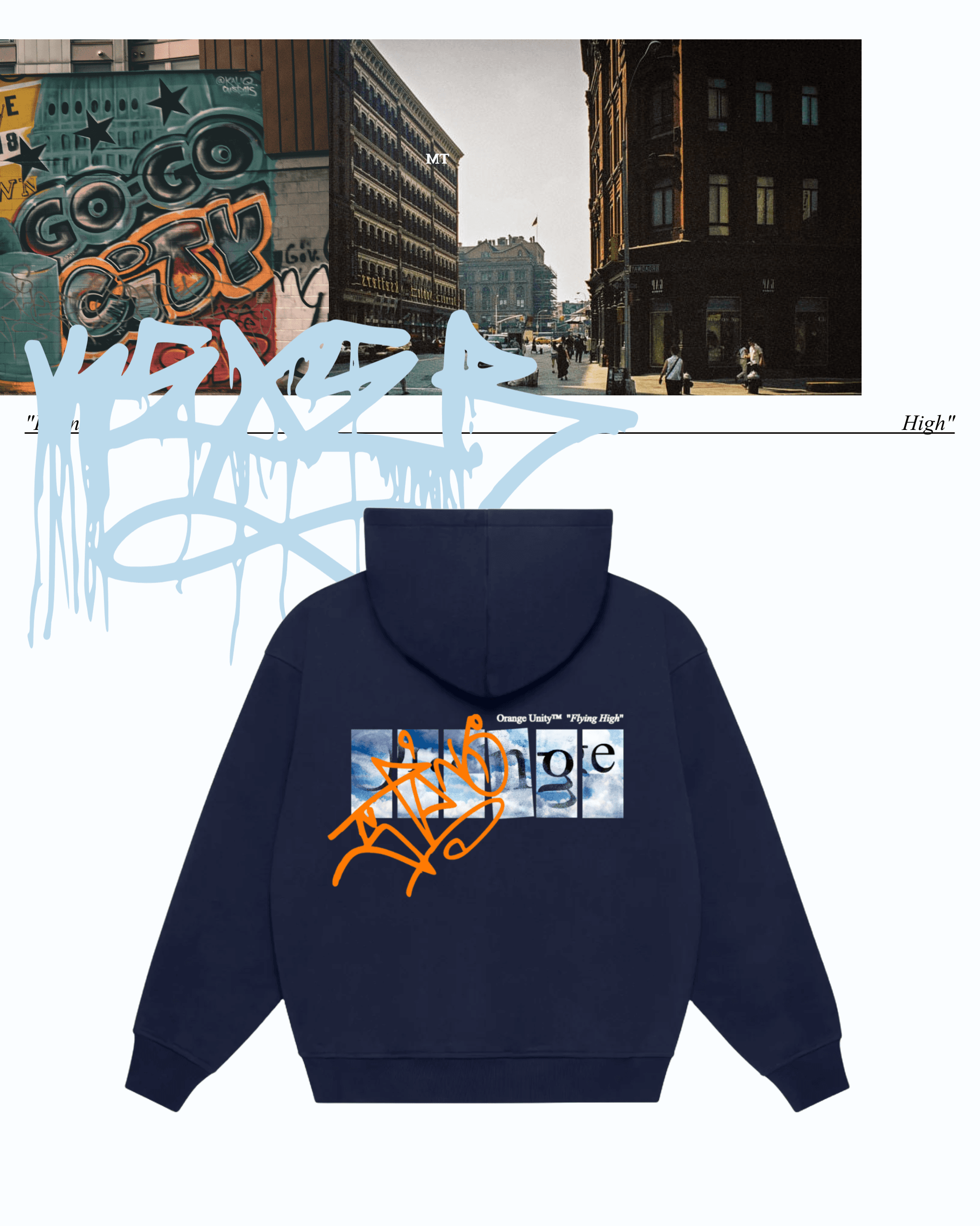 Flying High Hoodie — back