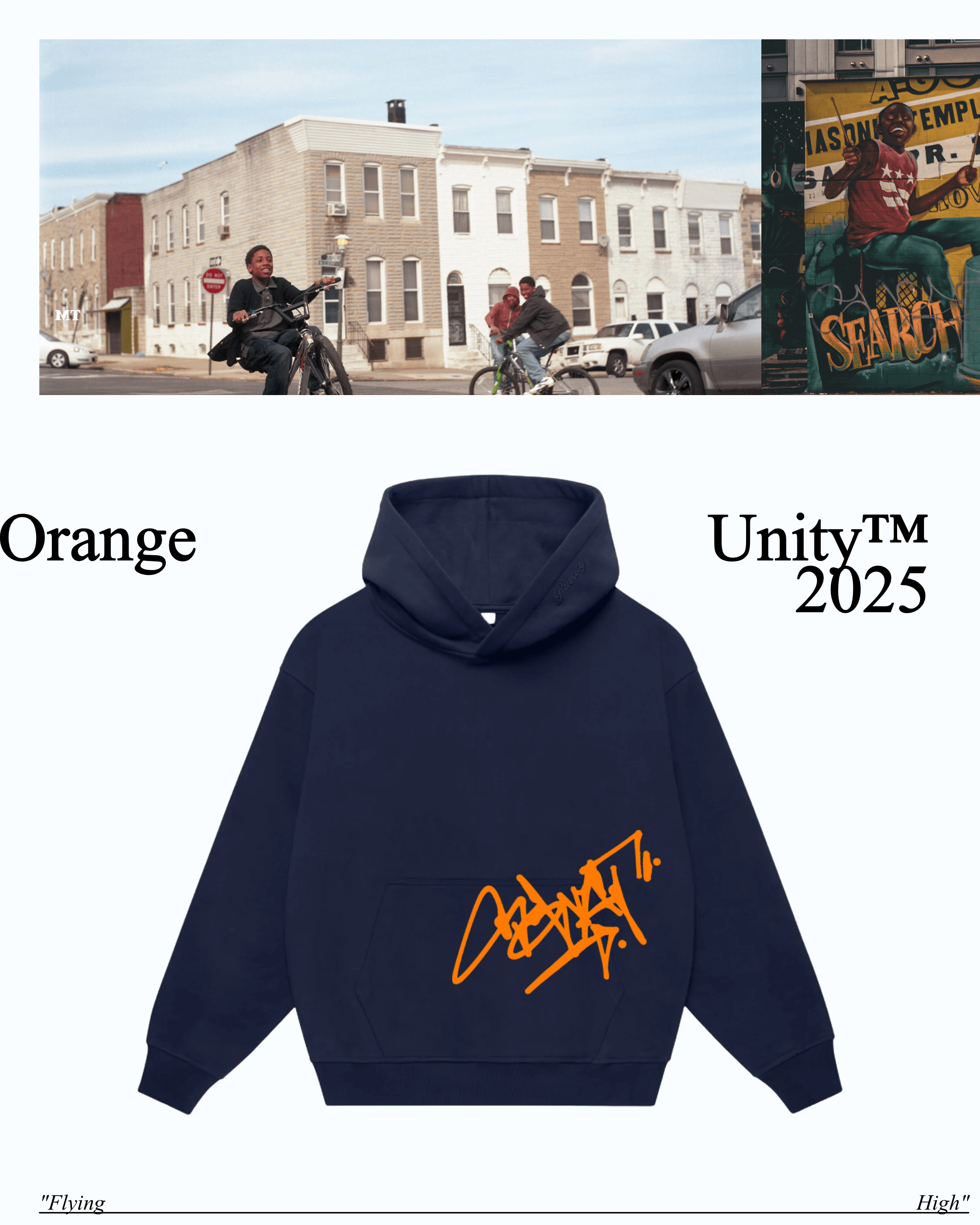 Flying High Hoodie — front